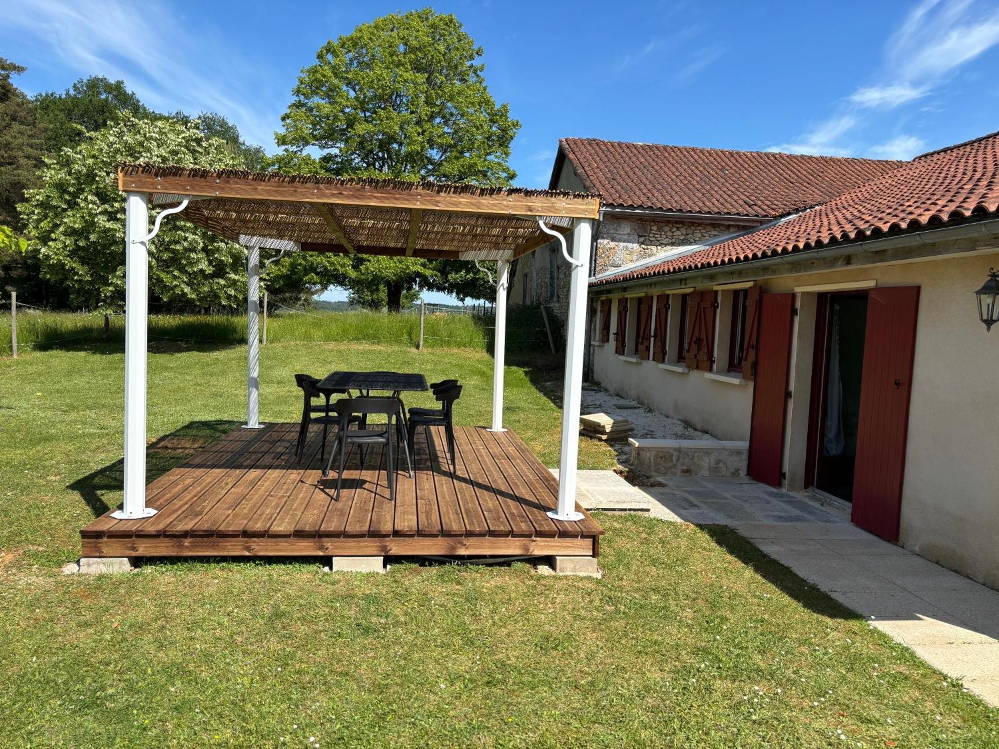 Charmant Logement Entier A La Campagne Sencenac-Puy-de-Fourches Exteriör bild